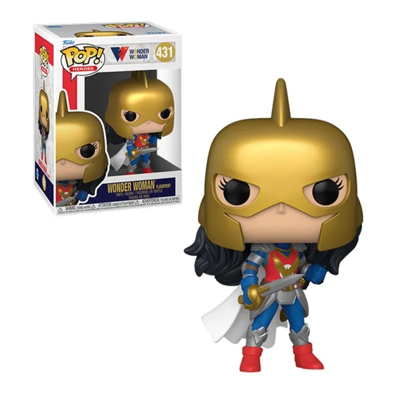 Funko POP Wonder Woman 80th Flashpoint - Figurine Exclusive