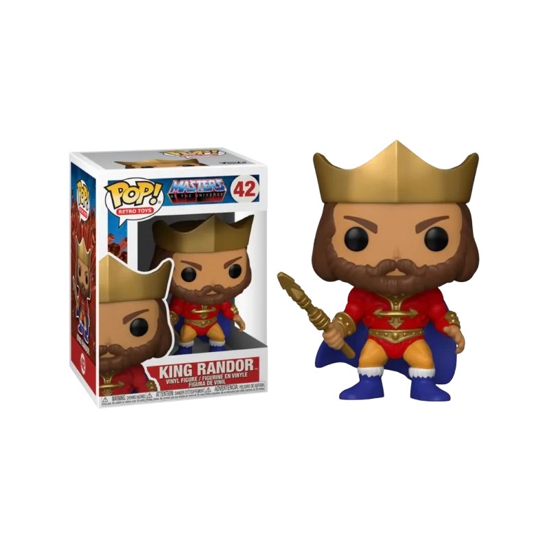 Funko POP King Randor | Figurine Maîtres de l'Univers
