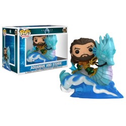 Funko POP Ride Deluxe Aquaman 2 | Figurine DC