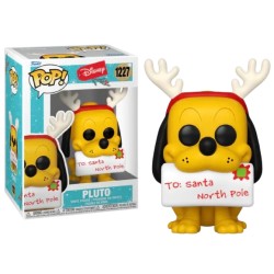 Funko POP Disney Holiday Pluto | Figurine Officielle