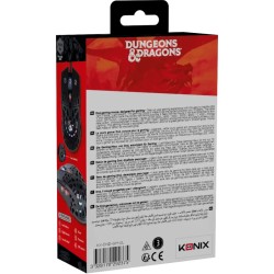 Souris Gaming Ultra-Légère Konix | Donjons & Dragons