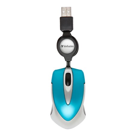 Souris filaire mini travel Caribbean Verbatim - Accessoire