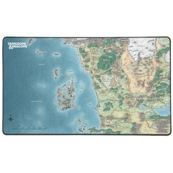 Tapis souris XL Faerun Map D&D - Konix Gaming