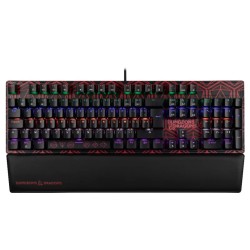 Clavier Gaming Rétroéclairé Rouge Konix | Accessoires PC