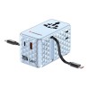 Adaptateur voyage 70W USB-C rétractable Verbatim
