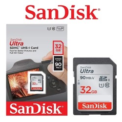 Carte SD SanDisk Ultra 32Go UHS-I | Achat rapide