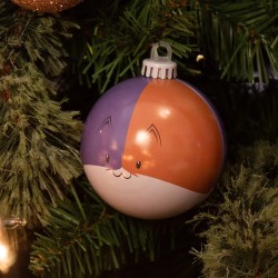 Boule de Noël Miaouscle Rubber Road | Décoration