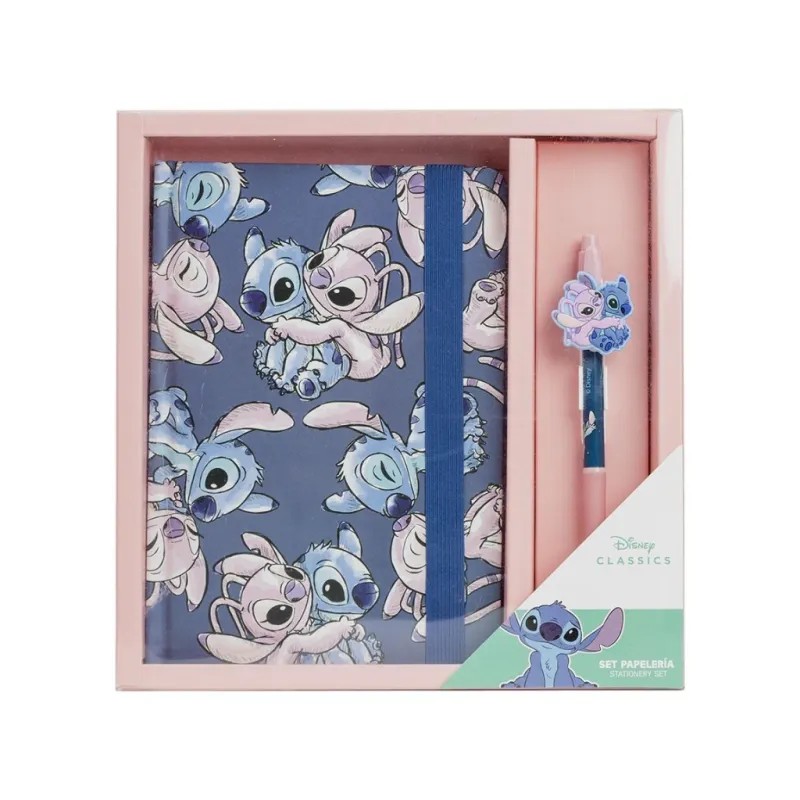 Set Papeterie Stitch & Angel Cerda | Fournitures Scolaires