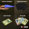 Konix TCG Dark Blue Matte Sleeves 100 pcs | Protection