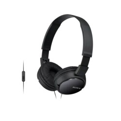 Casque Sony MDR-ZX110AP noir - Qualité audio premium