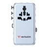 Adaptateur Travel 70W Verbatim Rétractable Bleu | USB-C
