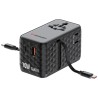 Adaptateur Travel 70W Verbatim Rétractable Bleu | USB-C