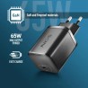 Adaptateur 65W USB-C NGS + câble | Chargeur rapide PC