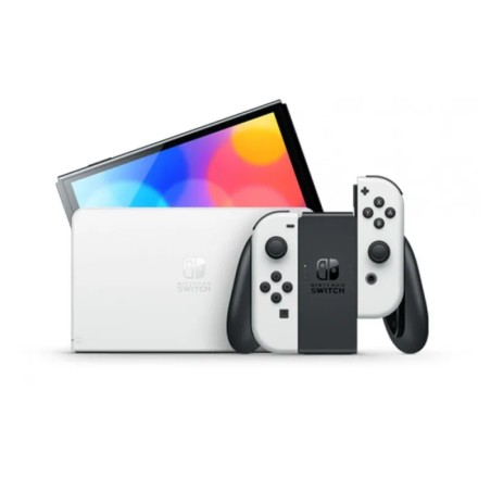 Nintendo Switch OLED Joy-Con Blanches | Console Officielle
