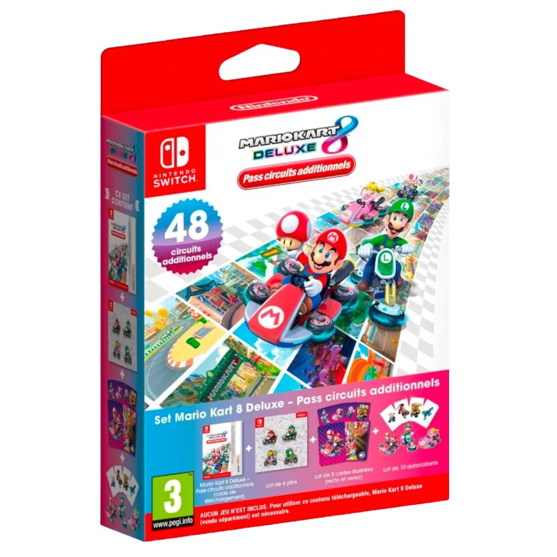 Mario Kart 8 Deluxe + Pass Nintendo Switch | Jeu VF