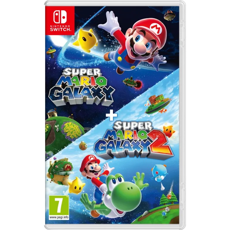 Super Mario Galaxy 1 + 2 Switch VF - Jeu Nintendo
