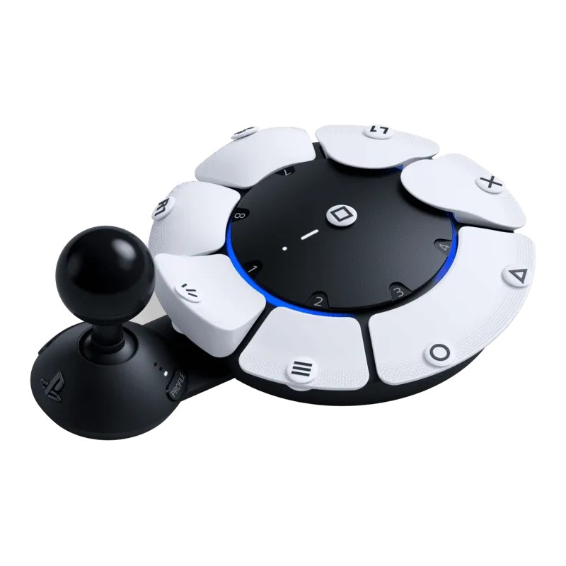 Accessoire PS5 Sony Black White | Contrôle Gaming Premium