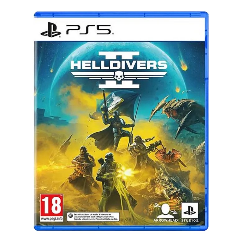 Helldivers 2 PS5 VF - Jeu Tir Coopératif | Achat