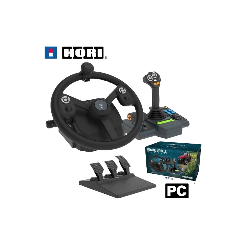 Volant Farming Hori PC | Contrôle Agricole Professionnel