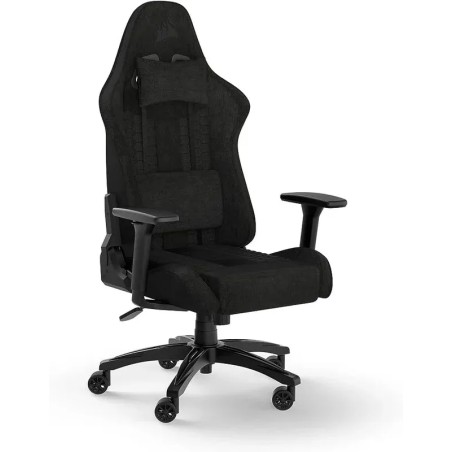 Chaise Gaming Corsair TC100 Relaxed Tissu Noir | Confort