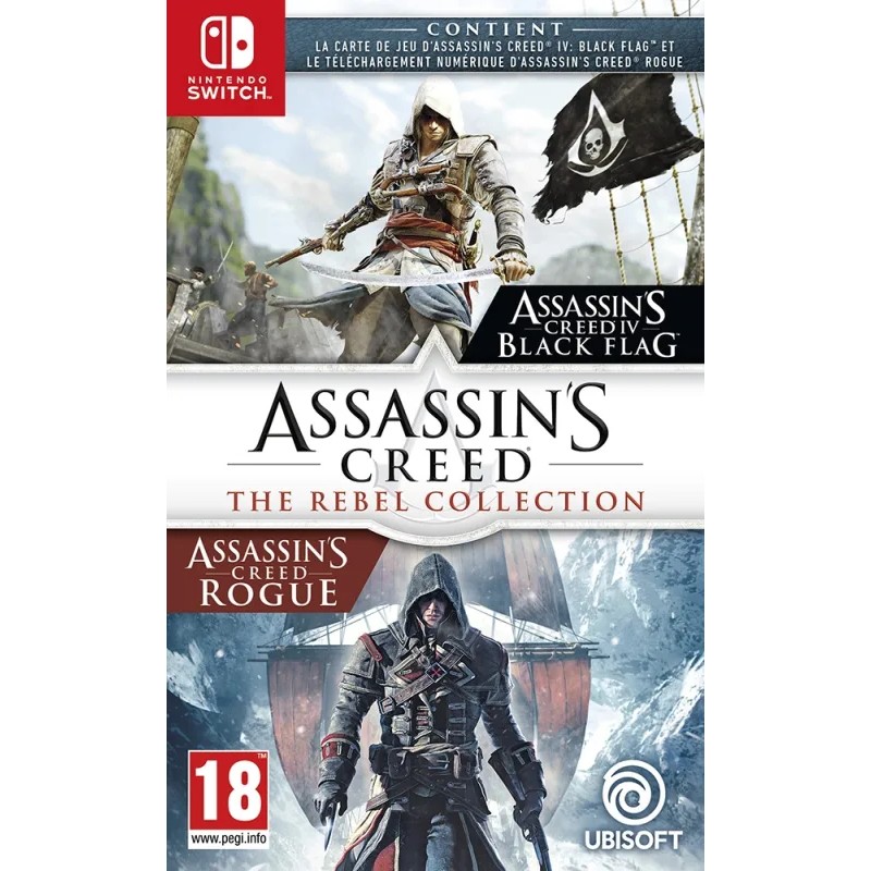 Assassin's Creed Rebel Collection Switch - Jeu VF Ubisoft