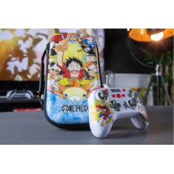 Manette filaire blanche One Piece Switch PC | Konix