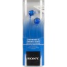 Casque Sony MDR-EX15LP intra-auriculaire bleu | Qualité audio