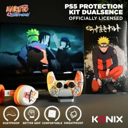 Kit Protection Dualsense Blanc Naruto | Konix PS5