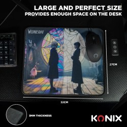 Tapis Souris Gaming M Duel Wednesday Konix | Précision