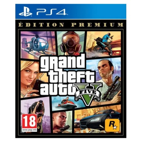 Grand Theft Auto V PS4 | Jeu d'action | Take-Two
