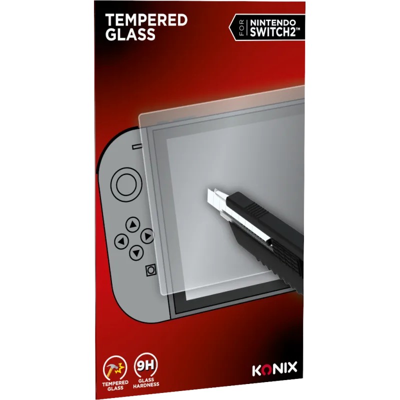 Protection écran 9H Nintendo Switch 2 | Konix