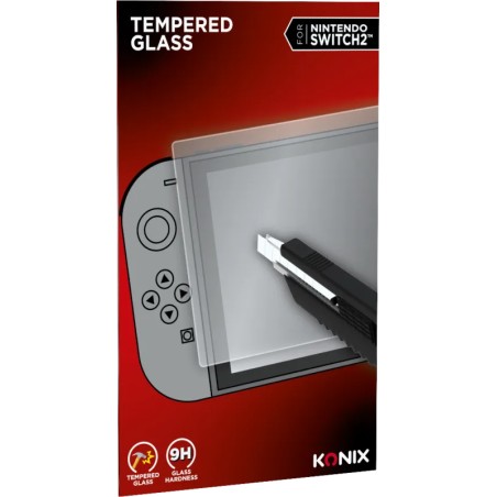 Protection écran 9H Nintendo Switch 2 | Konix