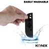 Housse silicone Joy-Con Switch 2 Konix noir protection
