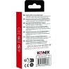 Housse silicone Joy-Con Switch 2 Konix noir protection