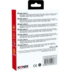 Câble HDMI 2.1 Konix Nintendo Switch 2 | Haute vitesse