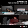 Starter Kit Konix Nintendo Switch & Switch 2 | Accessoires