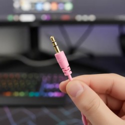 Casque gaming filaire Nexus rose PS5 | Konix