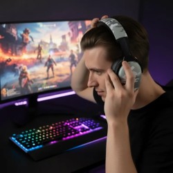 Casque Gaming Filaire Nexus Camo Konix PS5