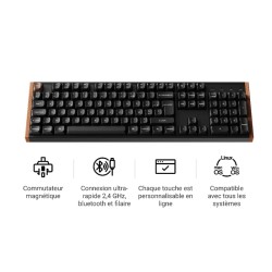 Clavier Keychron K10 HE mécanique sans fil gaming