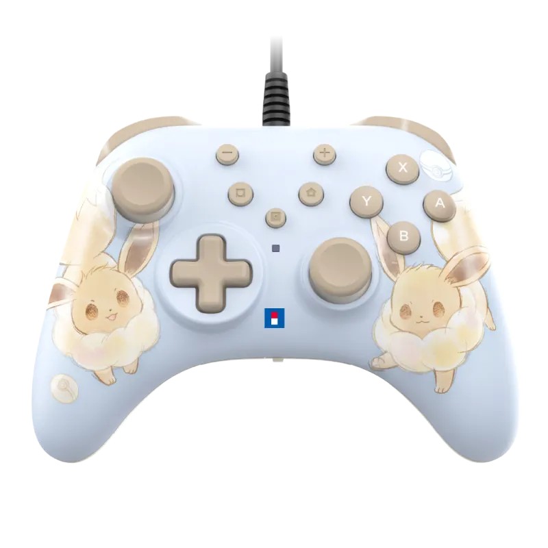Manette filaire Hori Switch 2 Evoli - Accessoire officiel