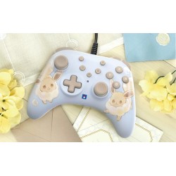 Manette filaire Hori Switch 2 Evoli - Accessoire officiel