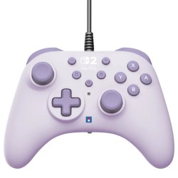 Manette filaire Hori Switch 2 lavande - Officielle