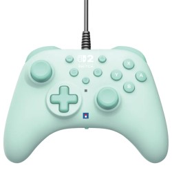 Manette filaire HORI Switch 2 verte - Accessoire officiel