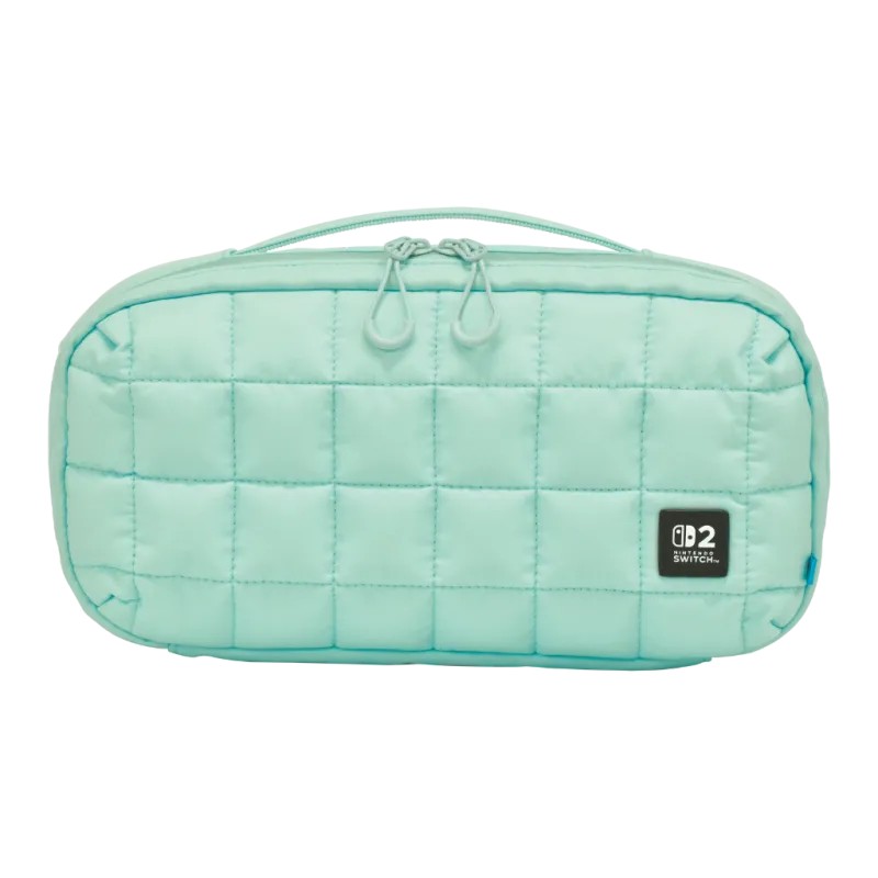 Housse rembourée Hori Switch 2 verte - Protection