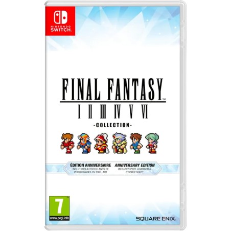 Final Fantasy I-VI Collection Switch | Jeu VF Bandai
