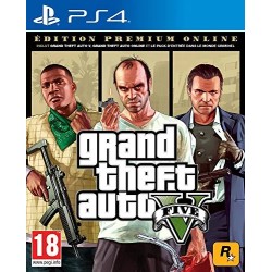 Grand Theft Auto V Edition Premium PS4 | Jeu d'action