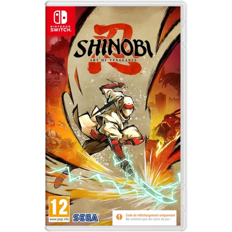 Shinobi Art of Vengeance Switch | Jeu action VF