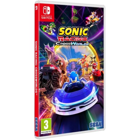 Sonic Racing Crossworlds Switch - Jeu course Plaion