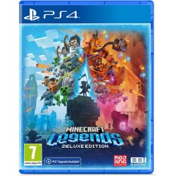 Minecraft Legends Deluxe PS4 | Jeu VF Officiel