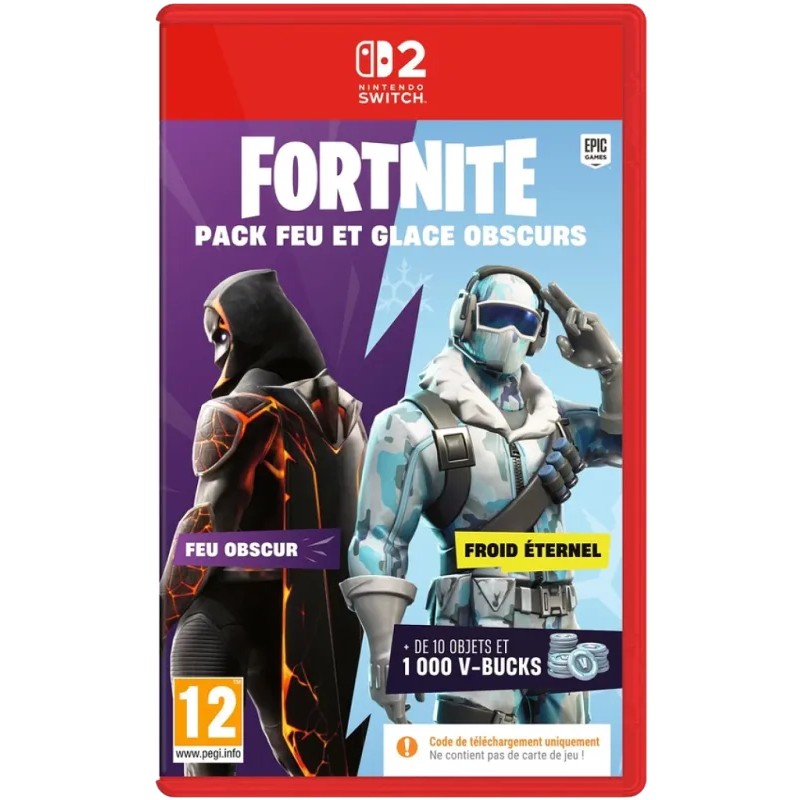 Fortnite Darkfire & Ice Pack Switch 2 | U&I Entertainment